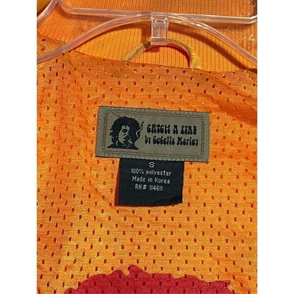 Vintage Y2K Cedella Marley Catch A Fire Bomber Jacket - Picture 6 of 8